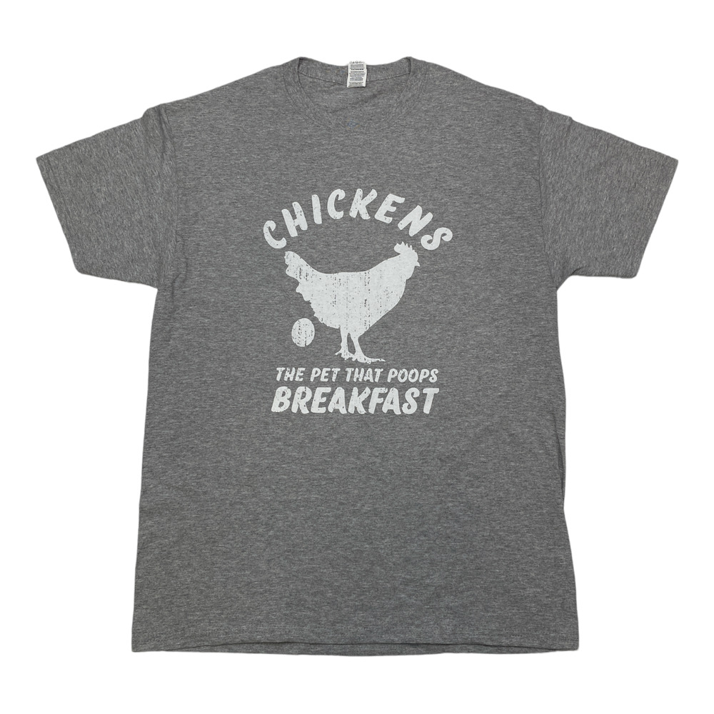 Fruit of the Loom Chicken T-Shirt Medium